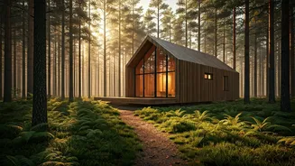 Forest Cabins Become Dream Getaways