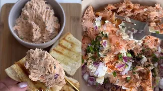 Patê de salmão com cream cheese