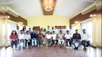 Rahul Gandhi Meets Protesting Tribal Students In Maharashtra's Nashik