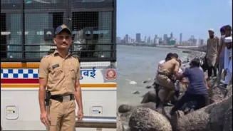 Mumbai Police credit citizens after woman rescued at Marine Drive