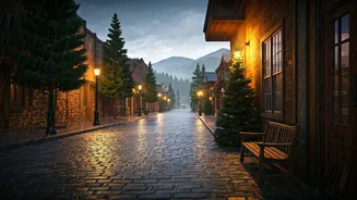 Lake City Turns Into A Rainy Love Story
