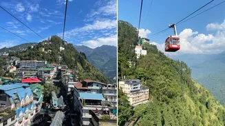 Ropeway travel in India: Scenic cable car rides with jaw-dropping landscapes