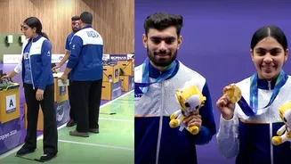 Asian Games: Kamaljeet-Inderjeet Seal India's Second Gold in 10m Air Pistol Mixed Team Event