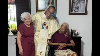Casal celebra 70 anos de casamento e revela segredo da união duradoura