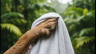 Monsoon Walks Should End With Paw Cleaning And Ear Checks