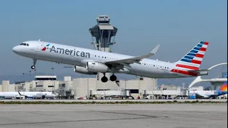 Laptop catches fire on American Airlines flight, passengers injured