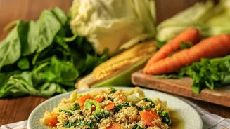 Carrots and Spinach Can Be Cooked in Different Everyday Meals