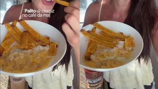 Palitinhos de cuscuz na airfryer para renovar café da manhã