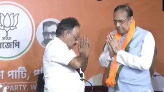 West Bengal: 3 former TMC Rajya Sabha MPs, Sushmita Dev, Prakash Chik and Sukhendu Sekhar join BJP