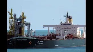 Indian Vessel Jag Laadki Carrying 80,800 MT Of Crude Oil Arrives At Gujarat Port