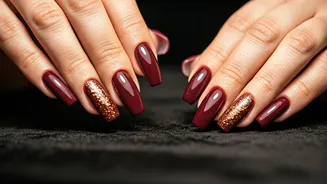 Burgundy Bliss: 7 Festive Nail Designs to Bookmark