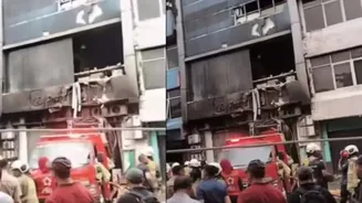 Indonesia fire: At least 20 killed as flames rip through Jakarta office tower