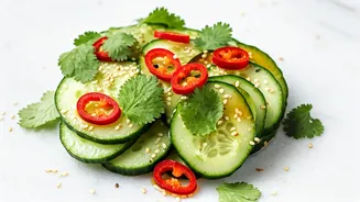 The Spicy Cucumber Salad That's Ready In Minutes