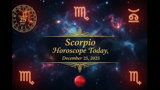 Scorpio Horoscope Today, December 25, 2025