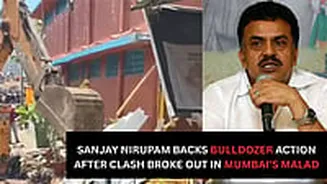 'Action Against Jihadists Of Dindoshi': Sanjay Nirupam On Bulldozer Action After Clash Broke Out In Mumbai's Malad
