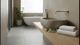 The Bathroom-As-Retreat Idea Is Really About Better Sensory Comfort