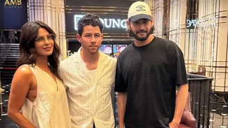Priyanka Chopra Enjoys Movie Night With Nick Jonas, Co-Star Mahesh Babu Amid Varanasi Shoot