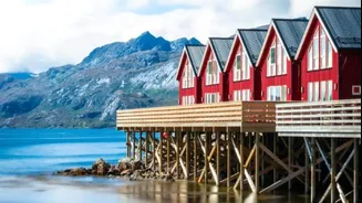 What is a rorbu accommodation in Norway?
