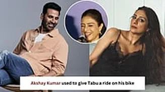 'Ye Mujhe Bike Pe Pickup Karte The': Tabu Winks While Reminiscing About Early Days With Akshay Kumar At Bhooth Bangla Trailer Launch In Mumbai- Wat...