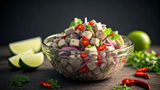 Vibrant Vegetarian Ceviche: A Flavorful Twist on a South American Classic