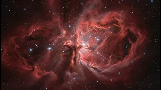 Hubble's Red Cloud Deserves More Attention