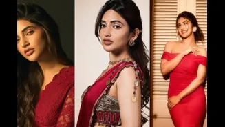 7 Times Sreeleela Proved Red Is Her Colour: Valentine's Day Wardrobe Inspiration
