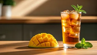 Turn Regular Chilled Iced Tea Into Golden Mango Heaven Fast