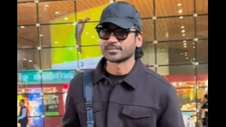 Dhanush Greets Paps With A Smile As He Gets Spotted At The Airport, Video Goes Viral
