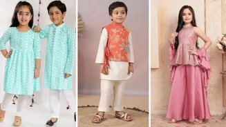 Comfortable Holi outfits for kids that look festive and fun