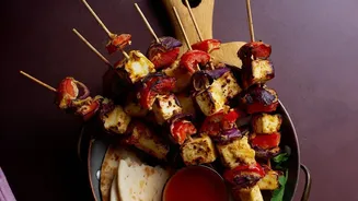 Healthy Street Food Hacks Air-Fried Paneer Tikka And Millet Bhel Made Easy