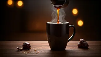 Ditch Sugar For Natural Liquid Date Palm Syrup In Coffee