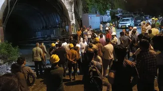 7 Dead, Several Workers Trapped As Tunnel Collapses In Uttarakhand's Chamoli District