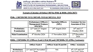 IBPS 2026 Exam Schedule Out For PO, Clerk, RRB, And Specialist Officers At ibps.in; Check Important Dates Here
