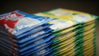 Decoding India's Milk Packets: The Colorful Language of Fat Content