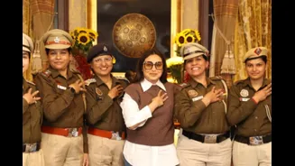 Rani Mukerji Meets Delhi’s Brave Women Cops Ahead Of Mardaani 3’s Release