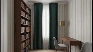 A Narrow Vertical Design Can Bring Height to a Small Interior