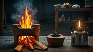 Kolkata Eateries Revert to Primitive Cooking Methods Amid LPG Crisis