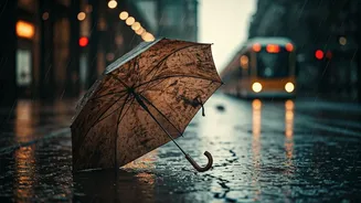Mumbai Commuters Need Rain Gear And Emotional Strength