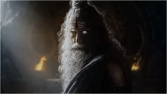 Akshaye Khanna's intense look as Shukracharya from 'Mahakali' unveiled