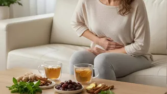 Menstrual cramps? Try ginger tea