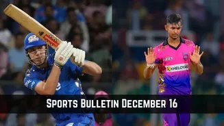 Sports Bulletin Dec 16: Green, Pathirana Headline IPL 2026 Auction Frenzy, CSK Back Uncapped Talent