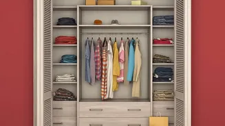 A Deep Bin Can Hide Items in a Shallow Cabinet