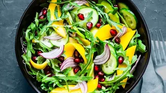The Health Benefits Of Daily Salad Bowls Cucumber Beetroot And Sprouts For Wellness