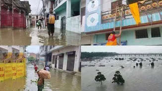 Prayagraj floods after nonstop rain, over 5,000 homes waterlogged