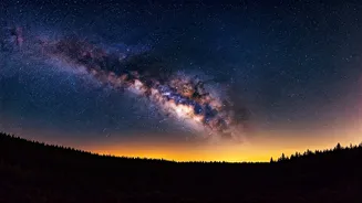 Stargazers Celebrate Summer Solstice Night Sky Across The Northern Hemisphere