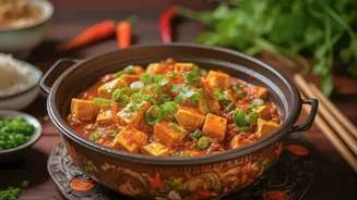 Gochujang gives tofu rice bowls fermented heat and sweetness And The Practical Meaning Of Crisping tofu separately helps preserve texture