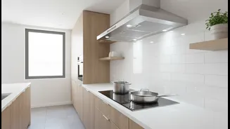 A Small Kitchen Needs Strong Ventilation, Not Less