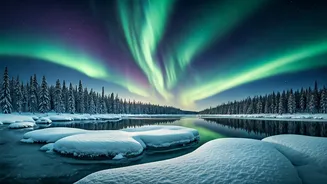 Finland's Winter Photography Paradise: Capture Enchanting Snowscapes and Northern Lights