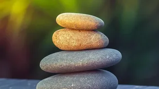 Outdoor Activity Gives Stone Balancing As A Focus And Coordination Activity A Fresh Angle