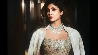 Shilpa Shetty's Patiala Salwar Set Deserves To Hang In A Wedding Guest's Closet